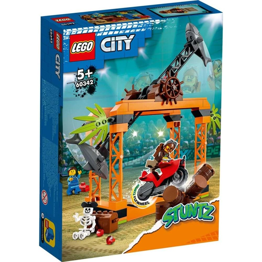 LEGO-60342 City Stunt Köpek Balığı Saldırısı Gösteri Yarışması