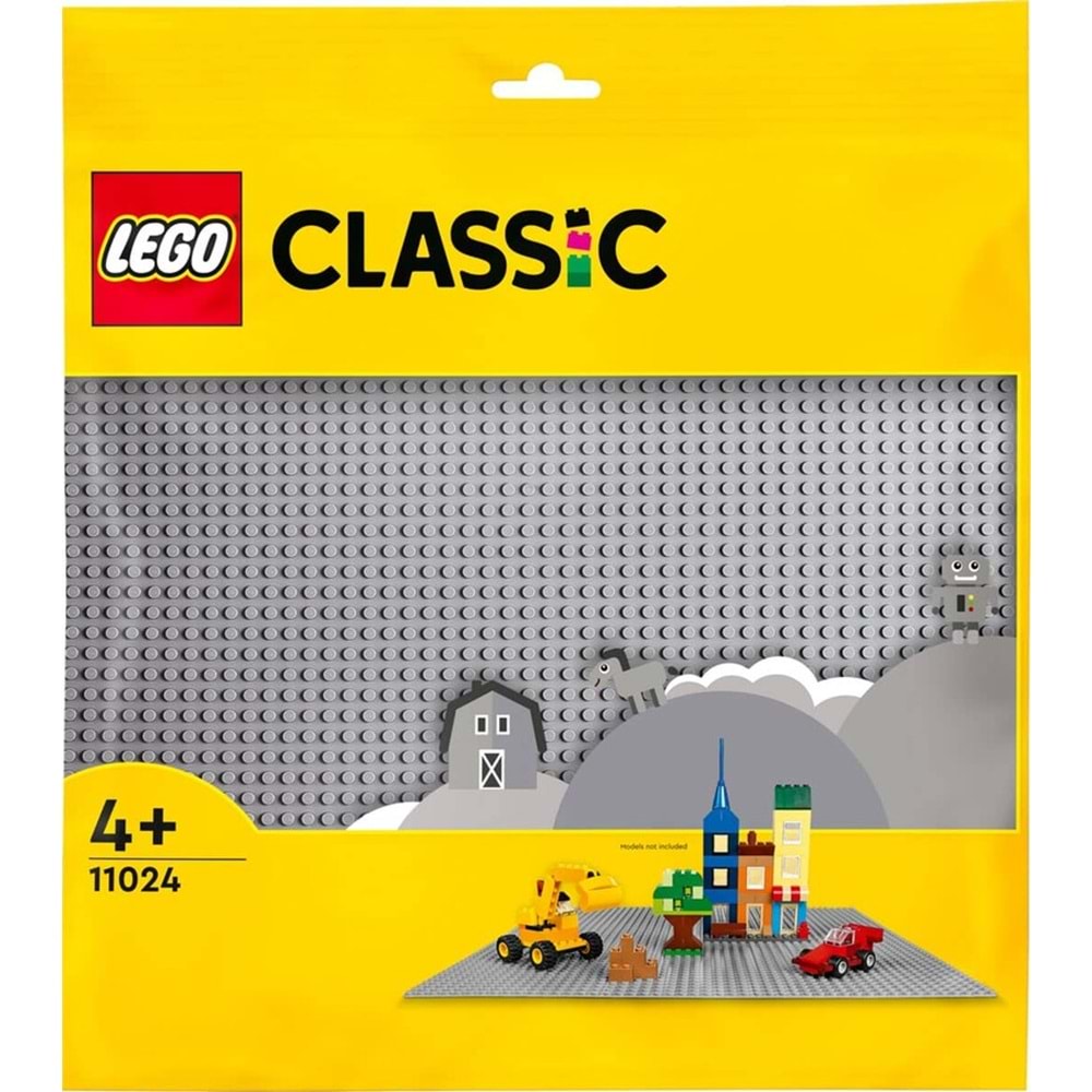 LEGO-11024 Classic Gri Plaka (Zemin)