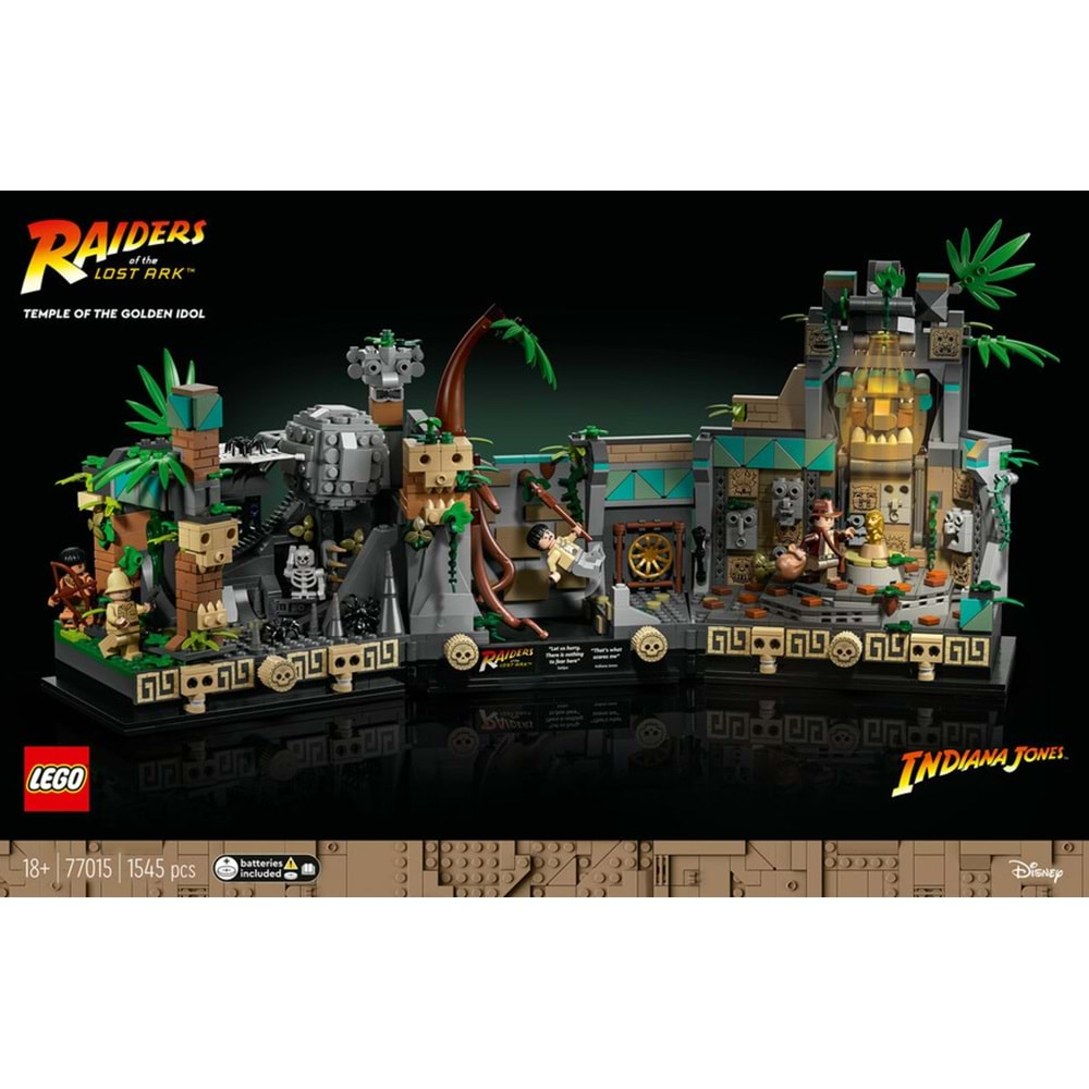 LEGO-77015 Indiana Jones Altın İdol'ün Tapınağı