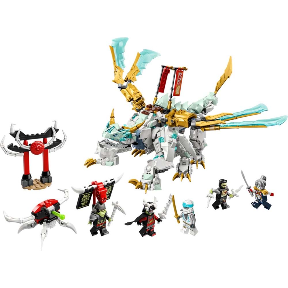 LEGO-71786 NINJAGO Zane’in Buz Ejderhası Yaratığı