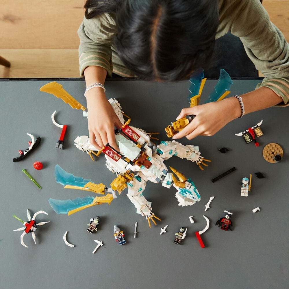 LEGO-71786 NINJAGO Zane’in Buz Ejderhası Yaratığı