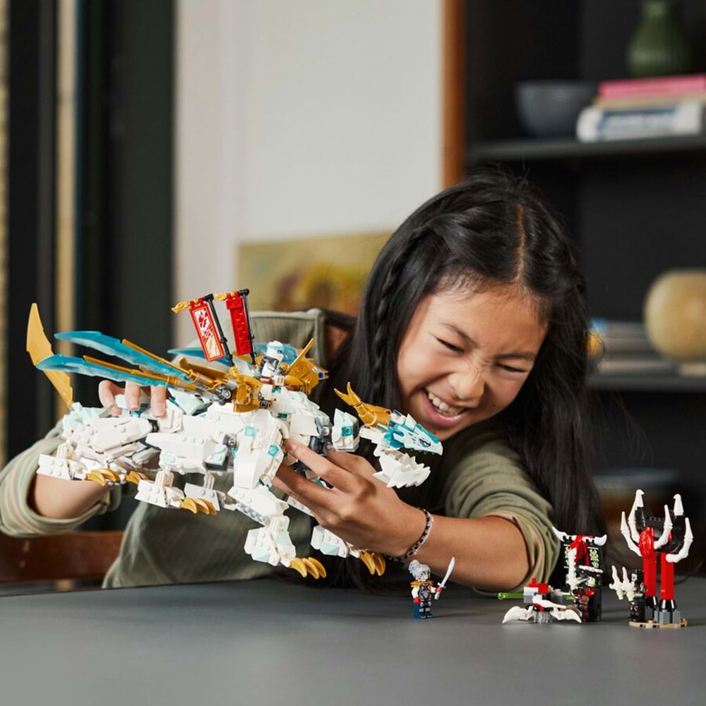 LEGO-71786 NINJAGO Zane’in Buz Ejderhası Yaratığı