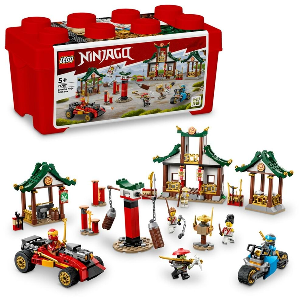 LEGO-71787 NINJAGO® Yaratıcı Ninja Yapım Parçası Kutusu