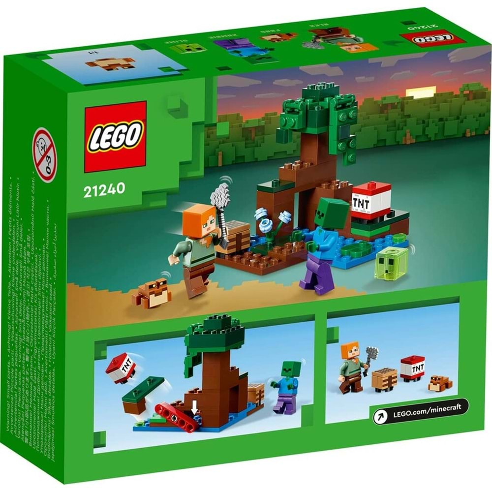 LEGO-21240 Minecraft® Bataklık Macerası