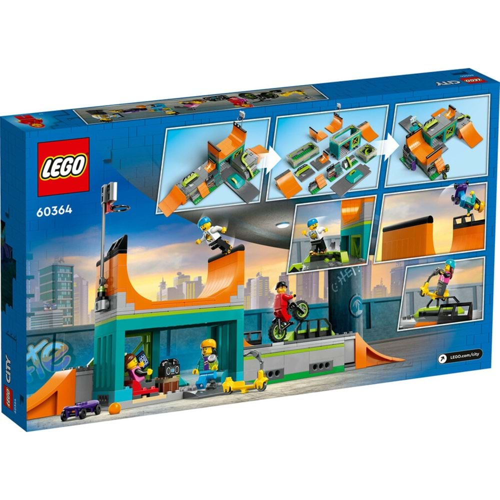 LEGO-60364 City Sokak Kaykay Parkı