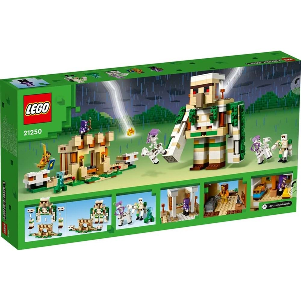 LEGO-21250 Minecraft Demir Golemi Kalesi