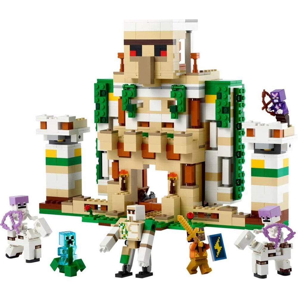 LEGO-21250 Minecraft Demir Golemi Kalesi