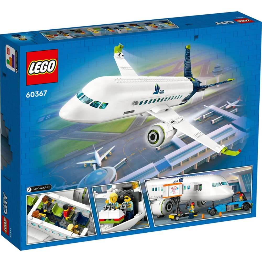 LEGO-60367 City Yolcu Uçağı
