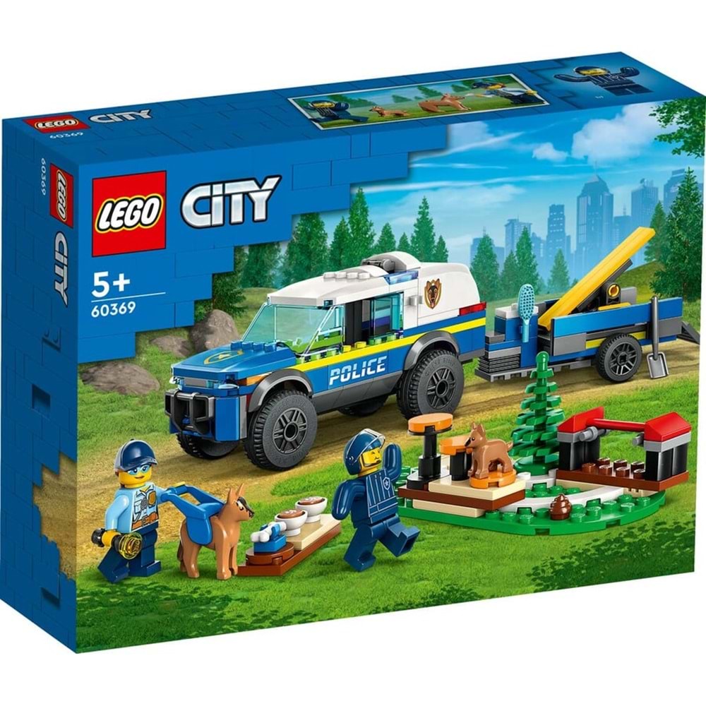 LEGO-60369 City Mobil Polis Köpeği Eğitimi