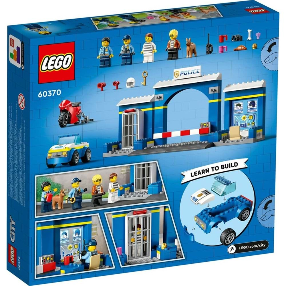 LEGO-60370 City Polis Merkezi Takibi