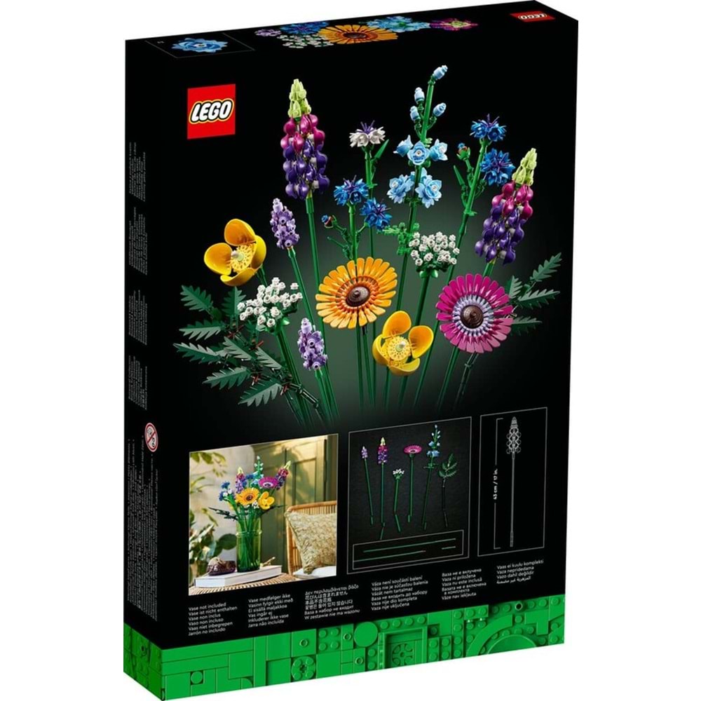 LEGO-10313 Botanicals Kır Çiçekleri Buketi
