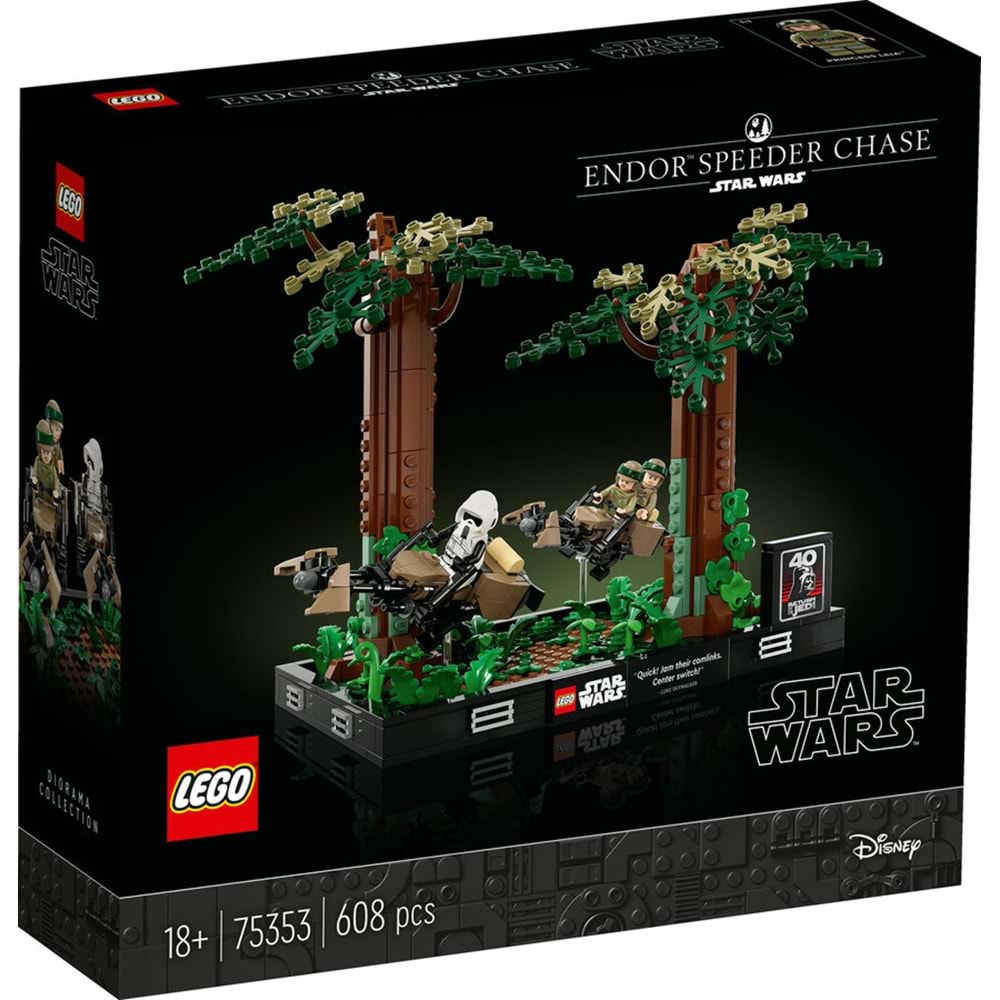 LEGO-75353 Star Wars™ Endor™ Hız Motoru Takibi Dioraması