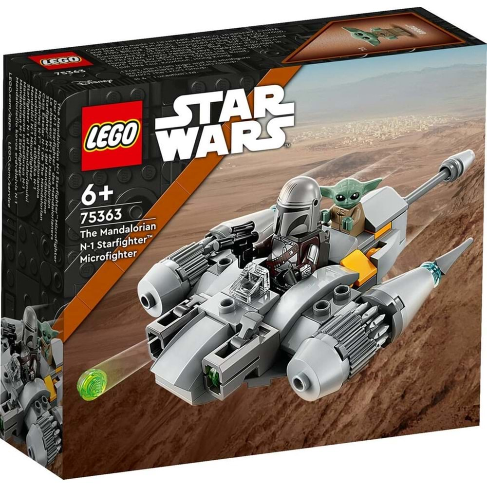 LEGO-75363 Star Wars™ Mandalorian’ın N-1 Starfighter™’ı Mikro Savaşçı