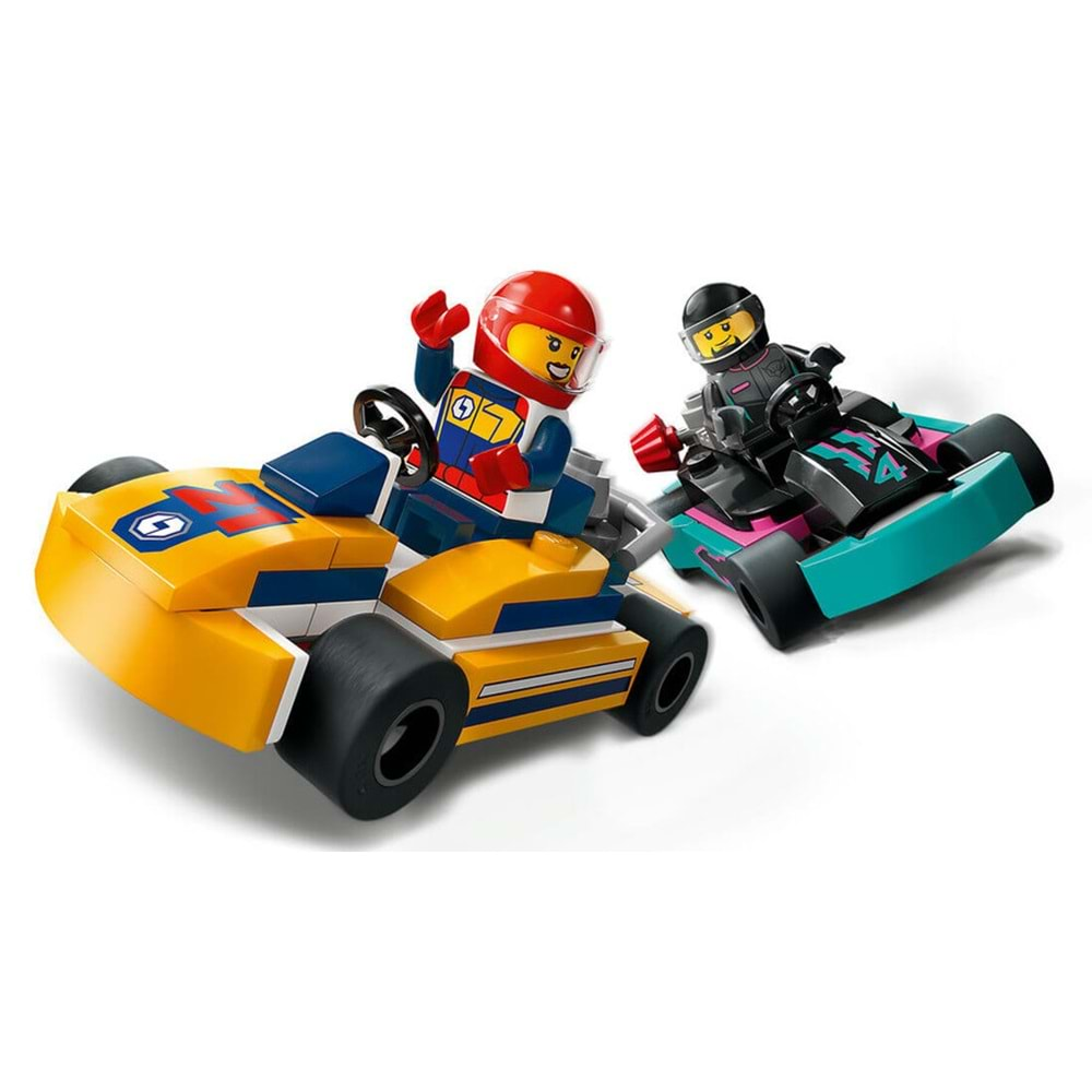 LEGO-60400 City Go-Kartlar ve Yarış Sürücüleri