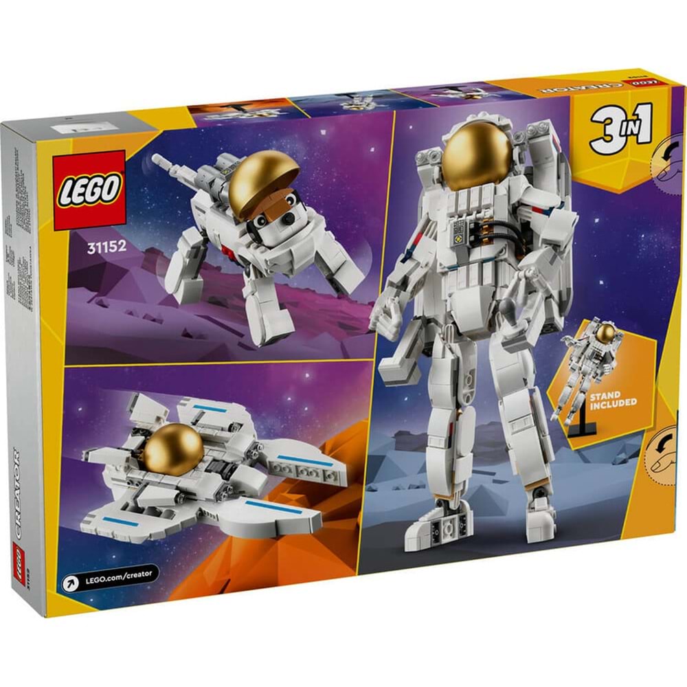 LEGO-31152 Creator Uzay Astronotu