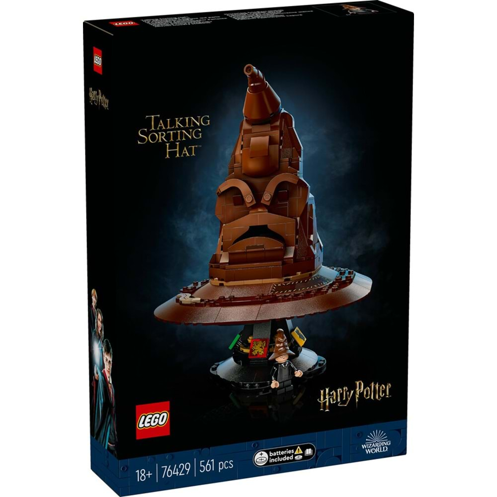 LEGO-76429 Harry Potter Konuşan Seçmen Şapka