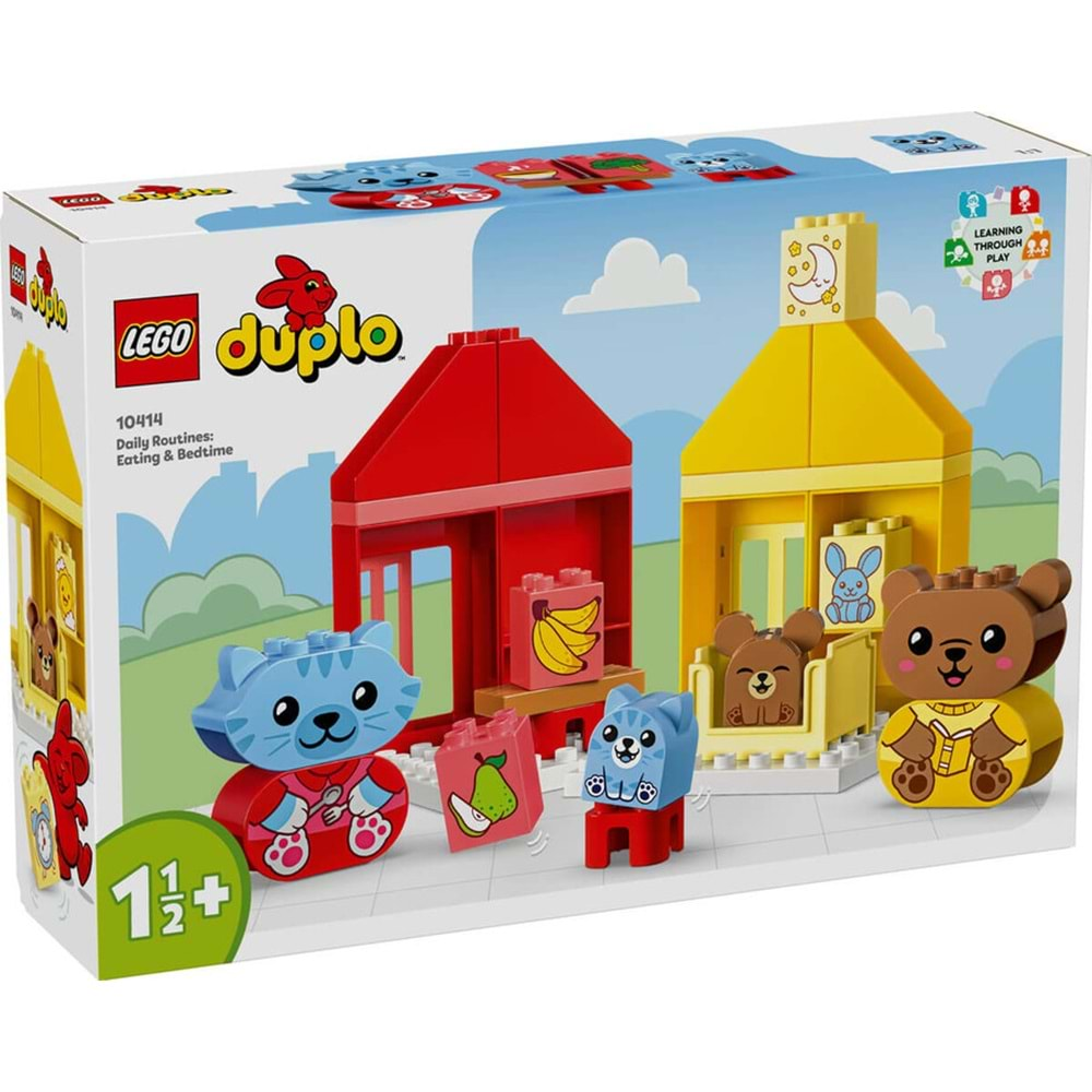 LEGO-10414 DUPLO Günlük Rutinlerim: Yemek ve Uyku Zamanı