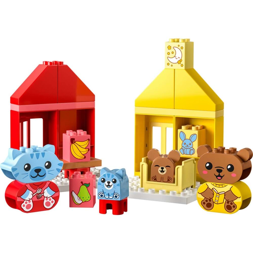 LEGO-10414 DUPLO Günlük Rutinlerim: Yemek ve Uyku Zamanı