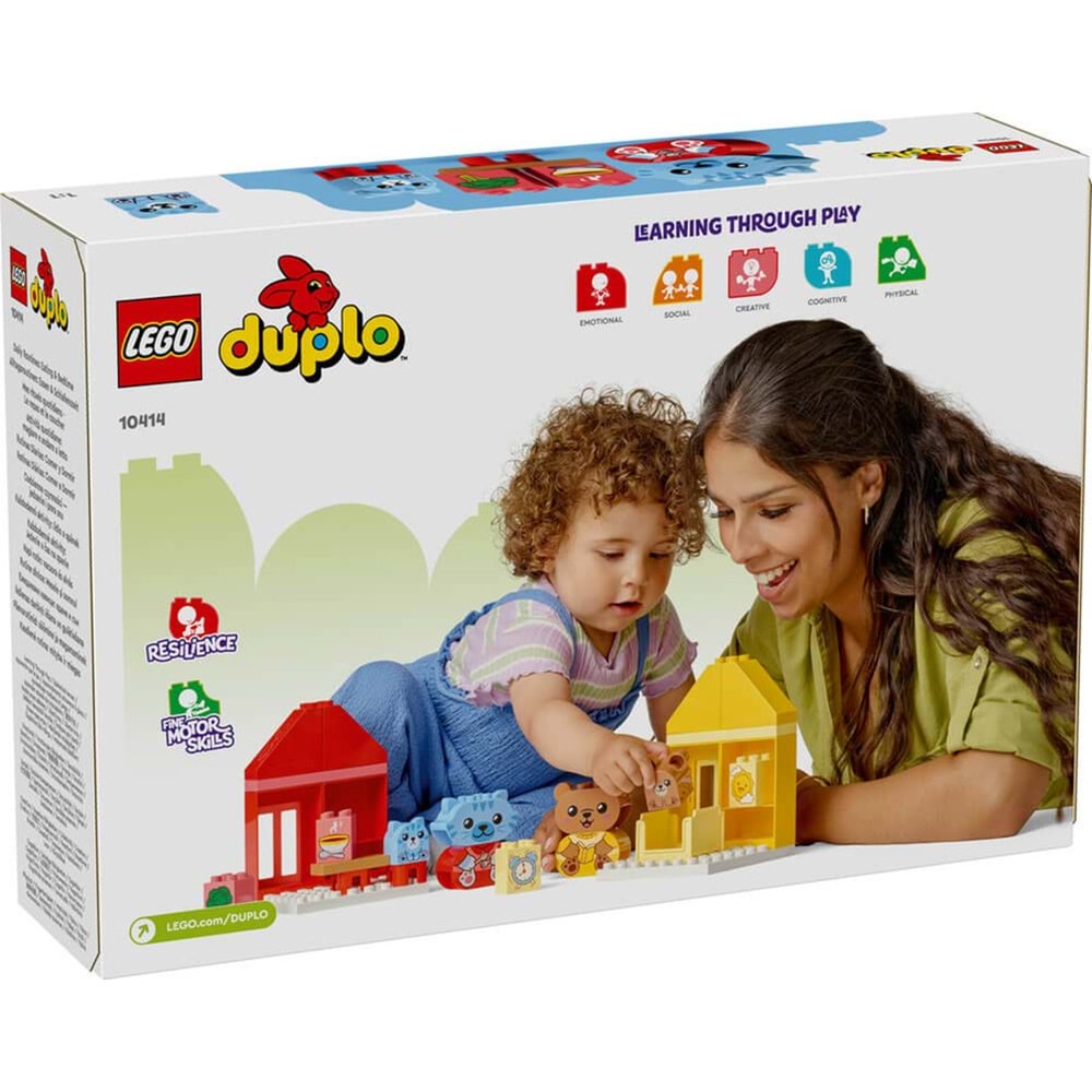 LEGO-10414 DUPLO Günlük Rutinlerim: Yemek ve Uyku Zamanı