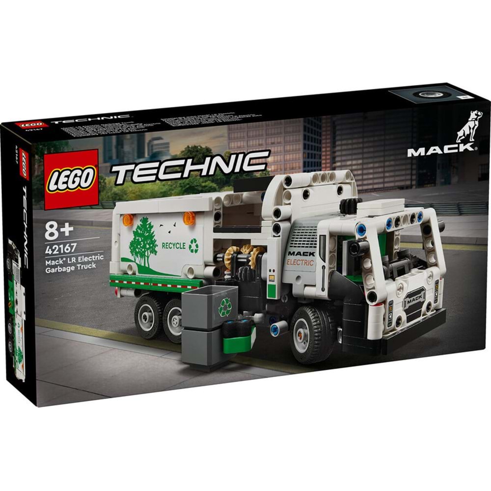 LEGO-42167 Technic Mack® LR Electric Çöp Kamyonu