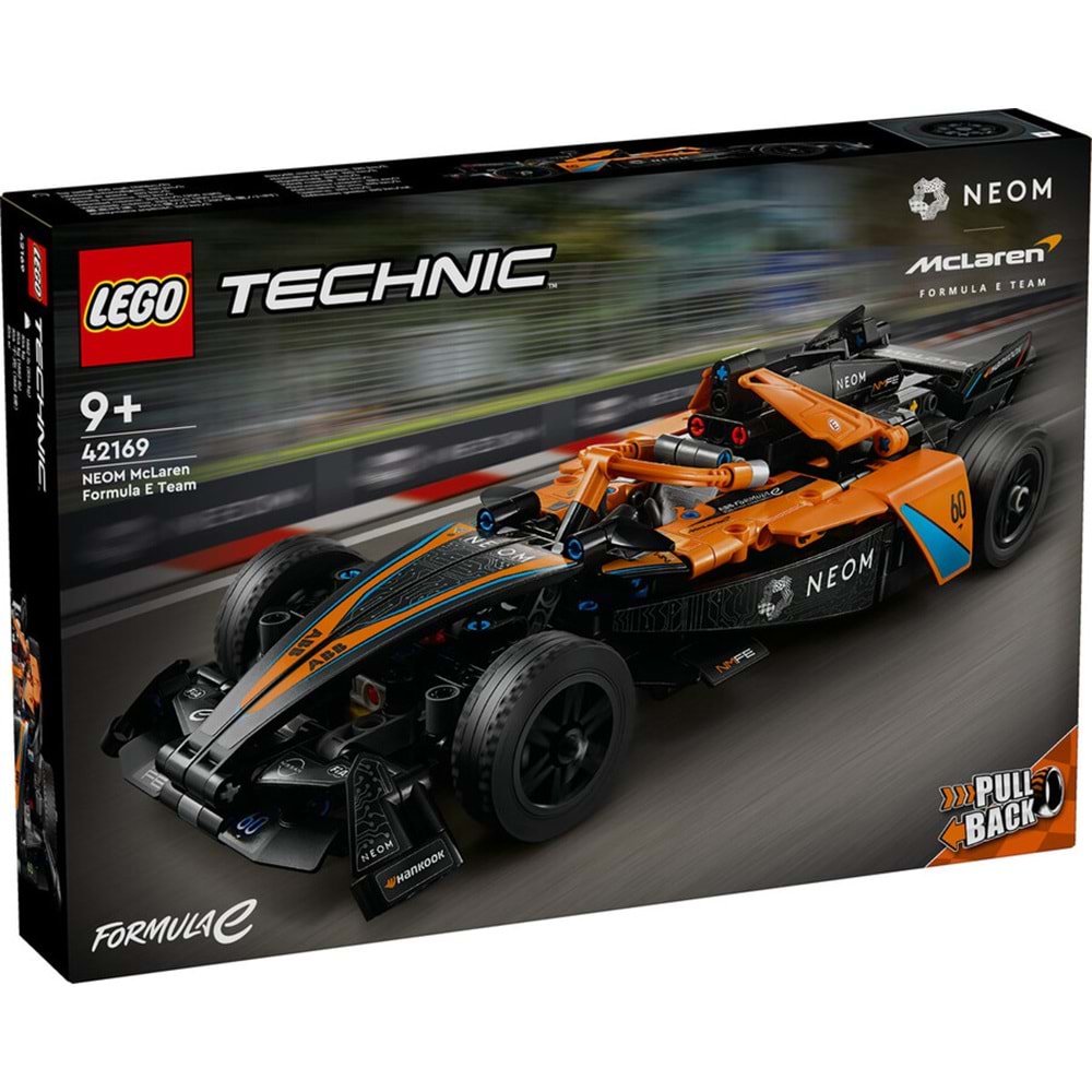 LEGO-42169 Technic NEOM McLaren Formula E Yarış Arabası