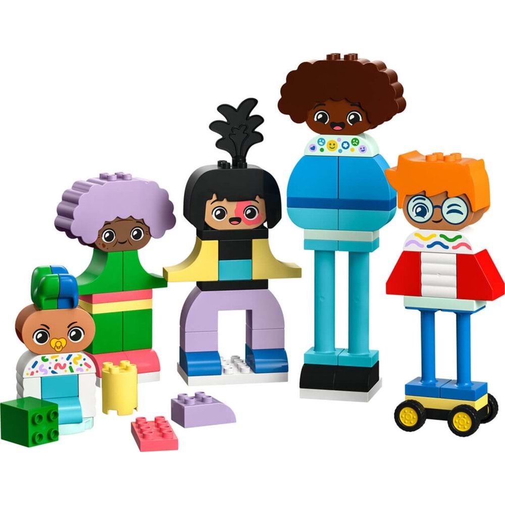 LEGO-10423 DUPLO İnşa Edilebilen Duygulu İnsanlar