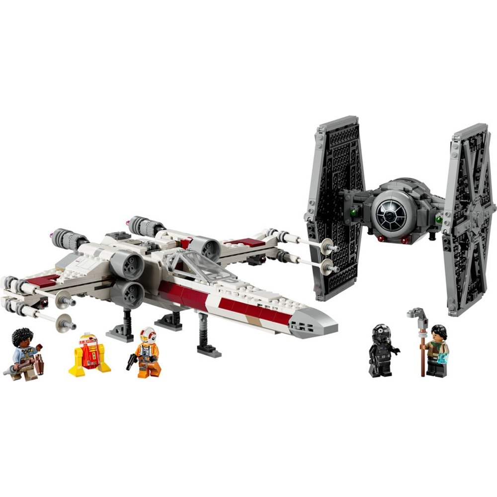 LEGO-75393 Star Wars TIE Fighter ve X-Wing Birleşimi