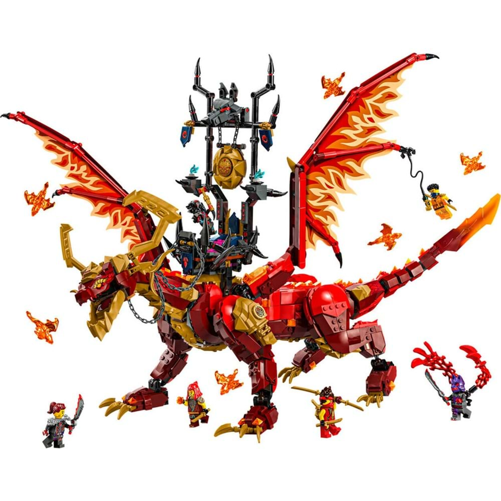 LEGO-71822 NINJAGO Hareket Kaynak Ejderhası