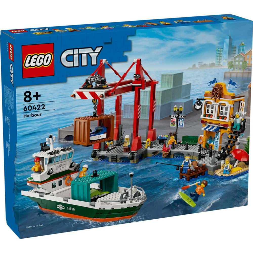 LEGO-60422 City Yük Gemili Liman