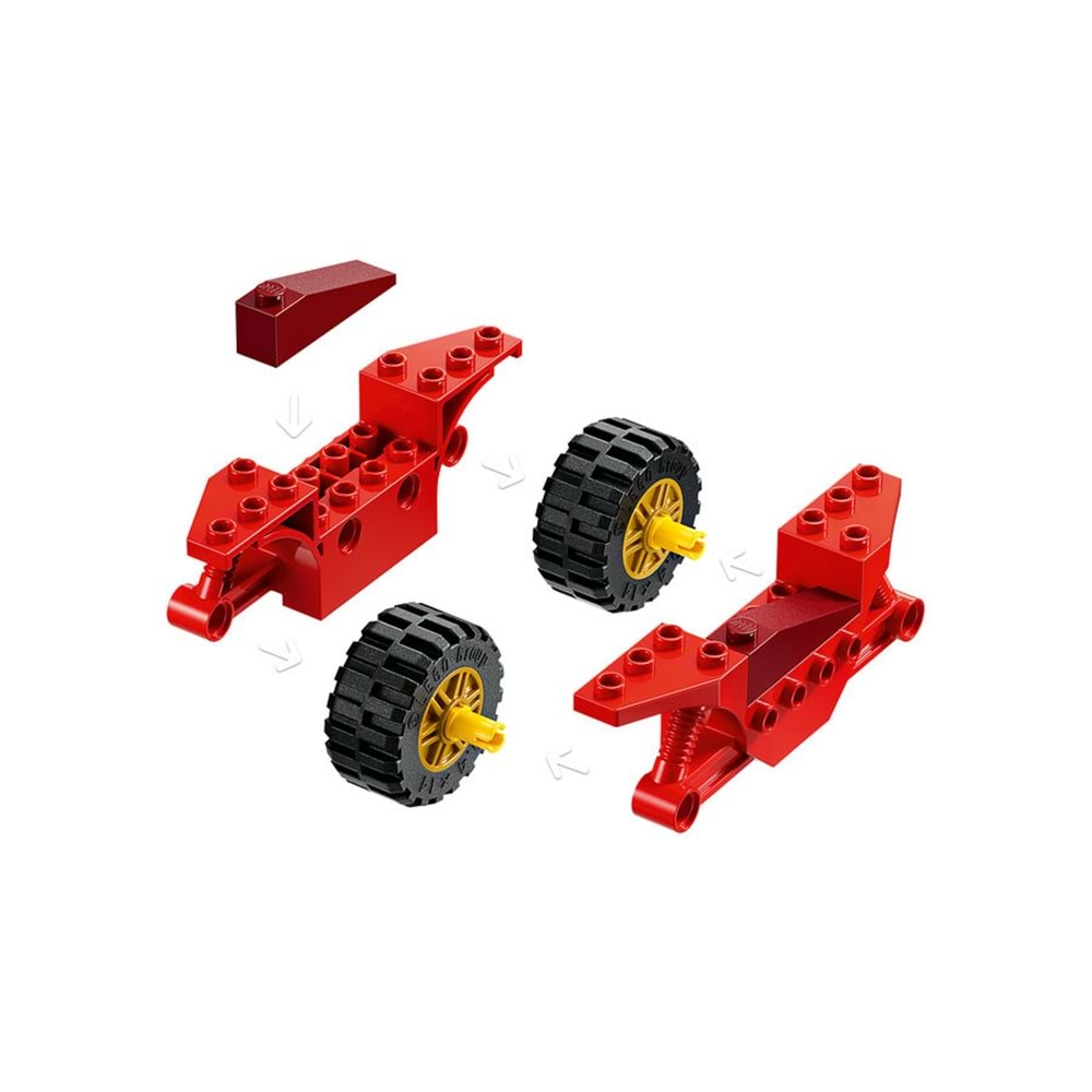 LEGO-76287 Marvel Motosikletli Iron Man ve Hulk