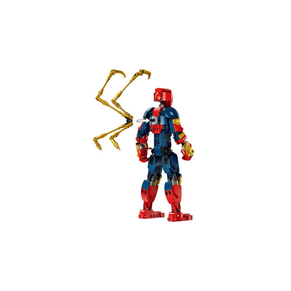 LEGO-76298 Marvel Iron Örümcek Adam Yapım Figürü