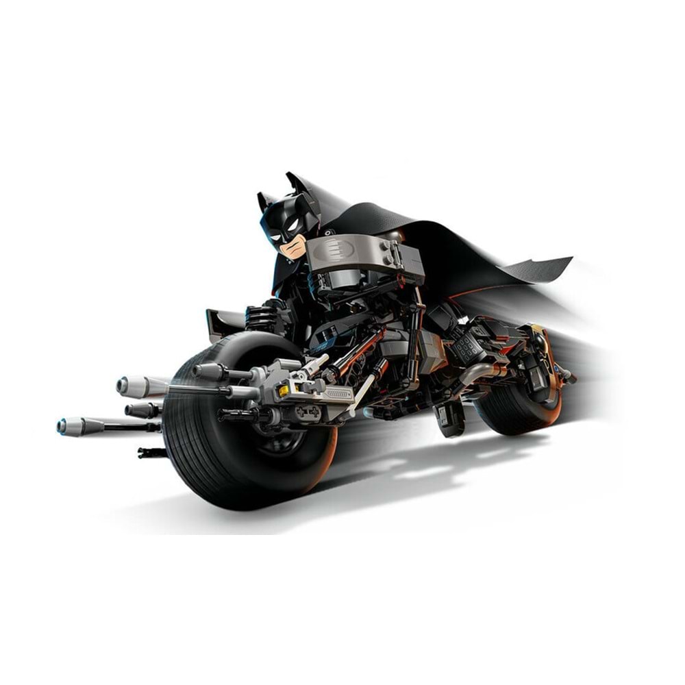 LEGO-76273 DC Batman™ Yapım Figürü ve Bat-Pod Motosiklet