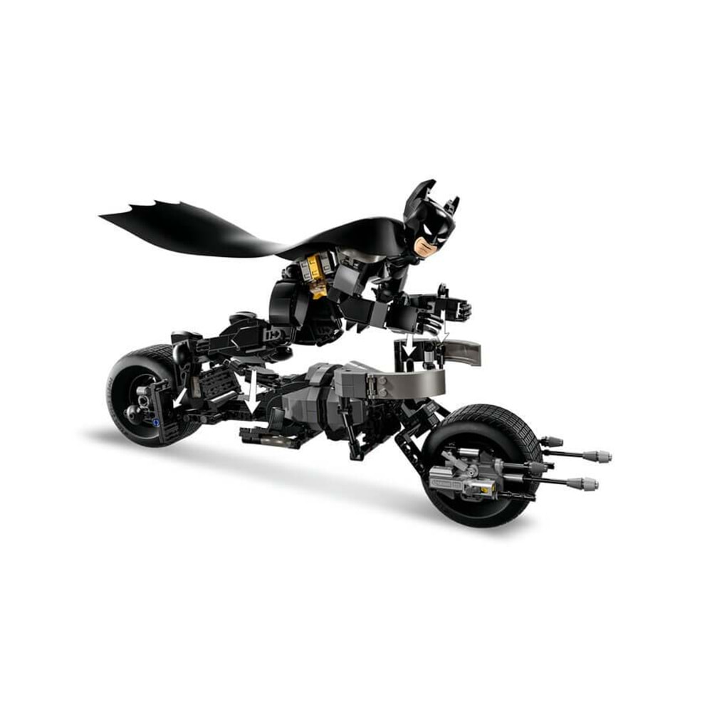 LEGO-76273 DC Batman™ Yapım Figürü ve Bat-Pod Motosiklet