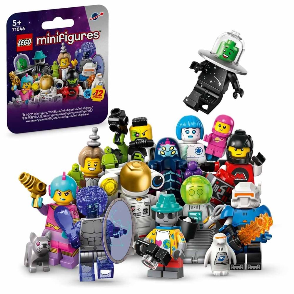 LEGO-71046 Minifigures Kosmos Seri 26