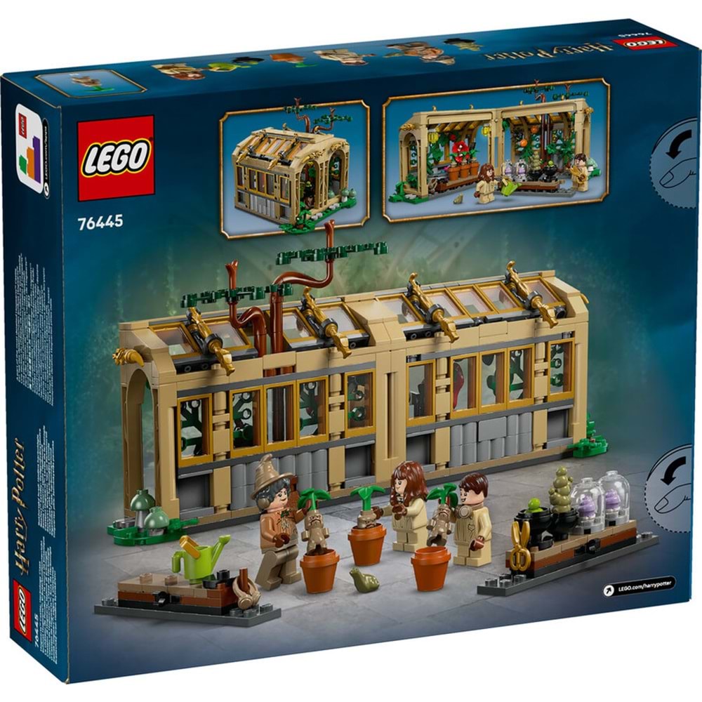 LEGO-76445 Harry Potter™ Hogwarts™ Şatosu: Bitkibilim Dersi