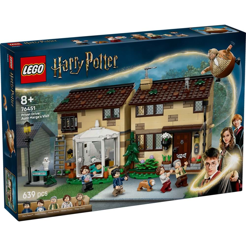 LEGO-76451 Harry Potter™ Privet Drive: Marge Hala’nın Ziyareti
