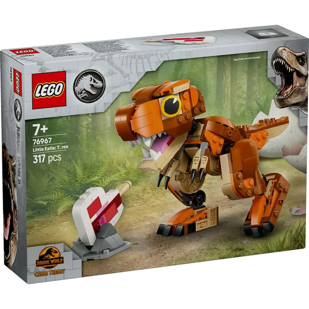 LEGO-76967 Jurassic World Küçük Eatie: T. rex