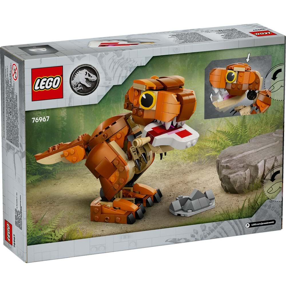 LEGO-76967 Jurassic World Küçük Eatie: T. rex