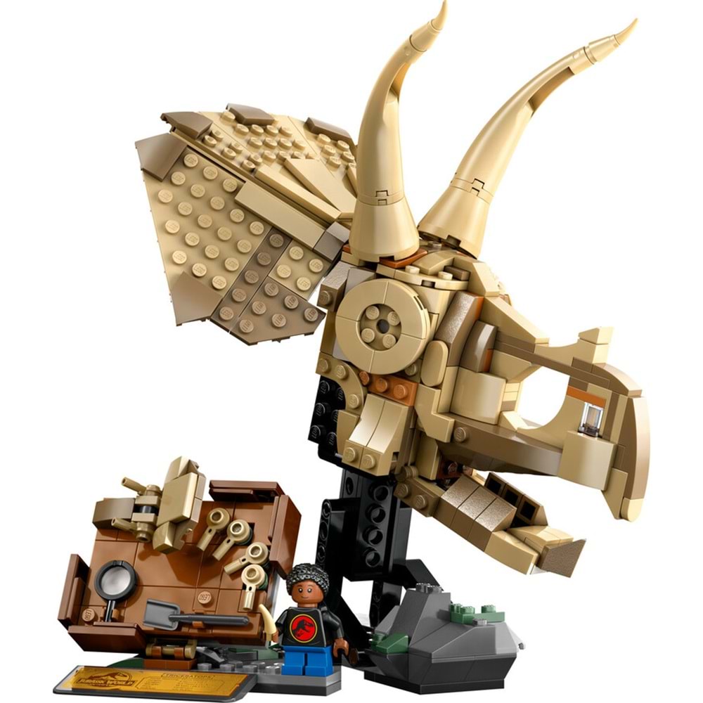 LEGO-76969 Jurassic World Dinozor Fosilleri: Triceratops Kafatası