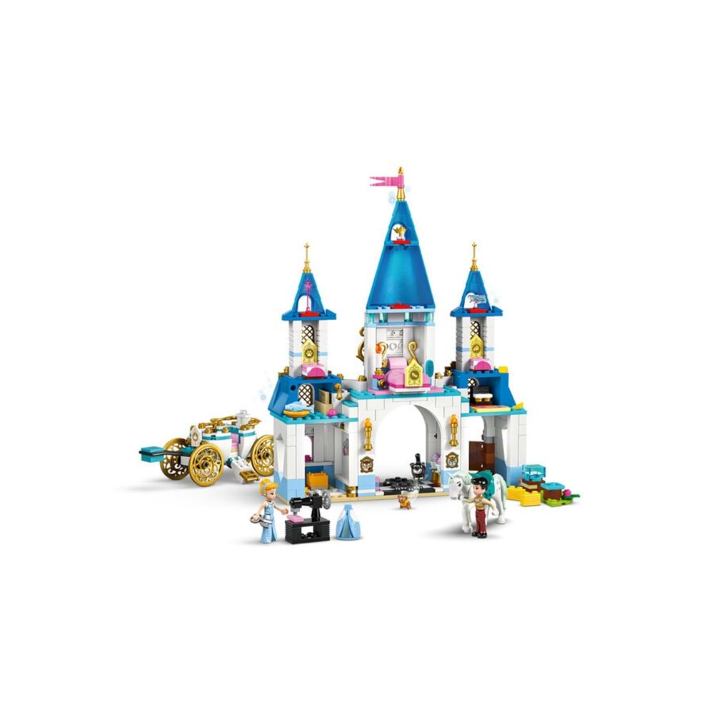LEGO-43275 Disney Princess Sindirella’nın Şatosu ve At Arabası