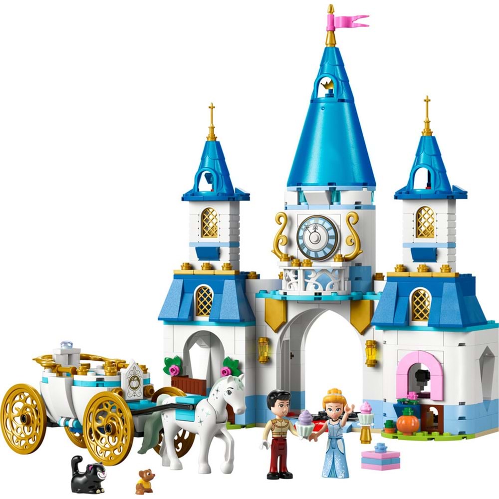 LEGO-43275 Disney Princess Sindirella’nın Şatosu ve At Arabası