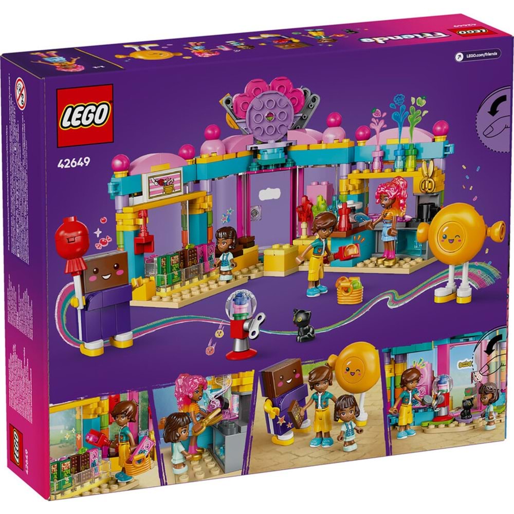 LEGO-42649 Friends Heartlake City Şekerci Dükkanı