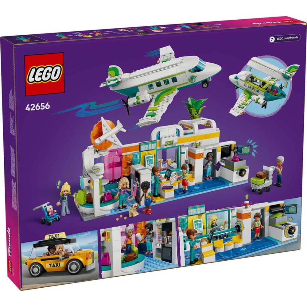 LEGO-42656 Friends Heartlake City Havaalanı ve Uçak