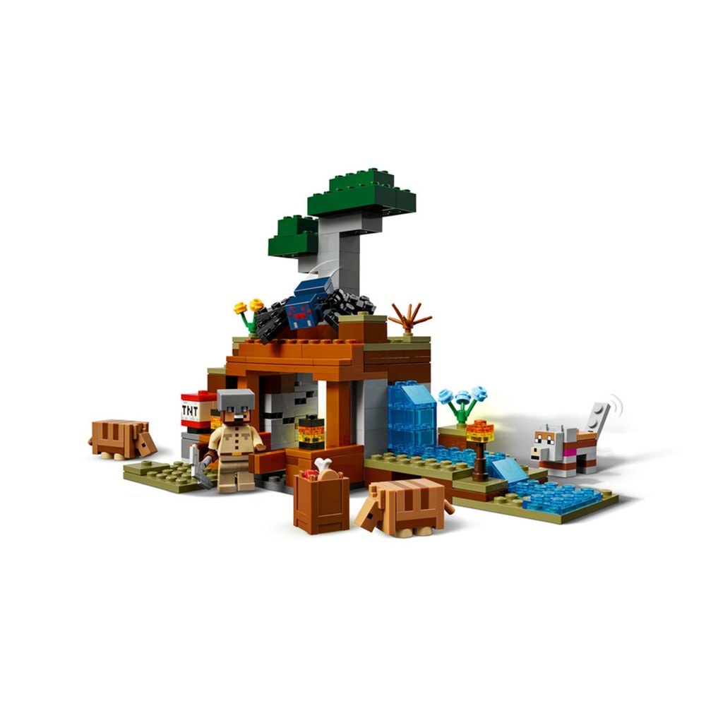 LEGO-21269 Minecraft Armadillo Maden Keşfi