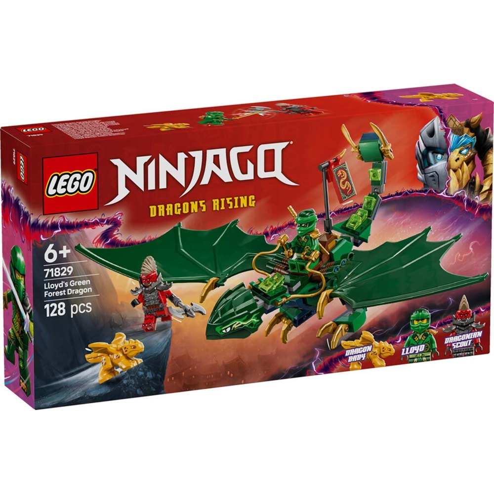 LEGO-71829 NINJAGO Lloyd'un Yeşil Orman Ejderhası