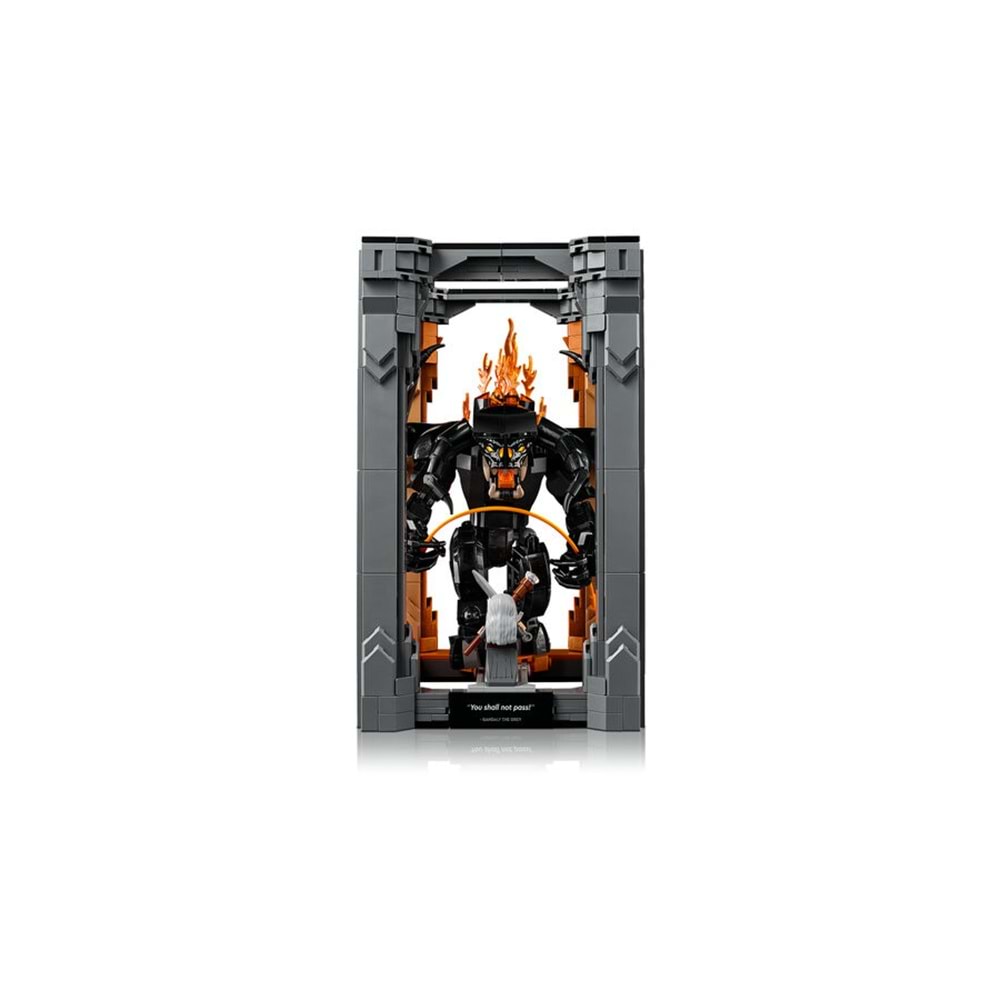 LEGO-10367 Icons Yüzüklerin Efendisi: Balrog™ Kitaplık Dekoru