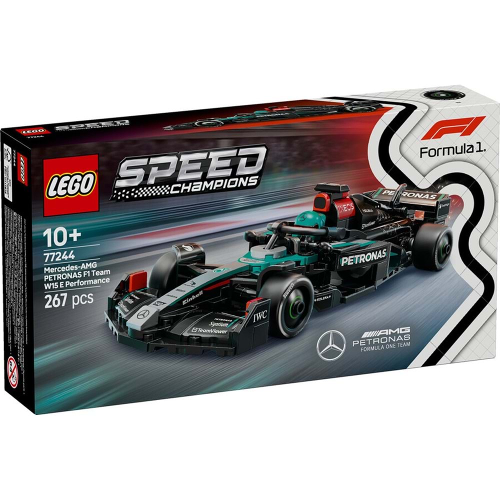 LEGO-77244 Speed Champions Mercedes-AMG F1® W15 Yarış Arabası