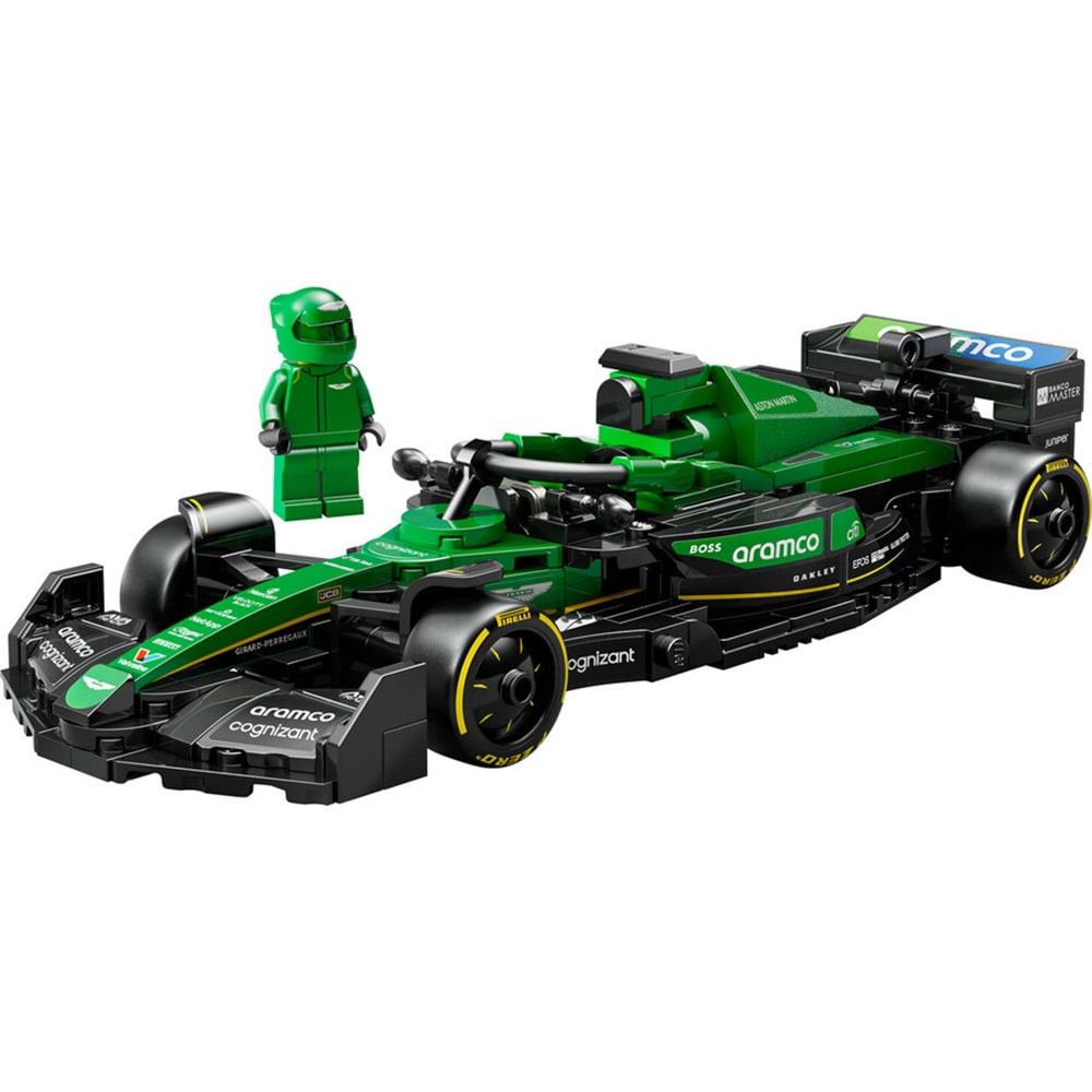 LEGO-77245 Speed Champions Aston Martin Aramco F1® AMR24 Yarış Arabası