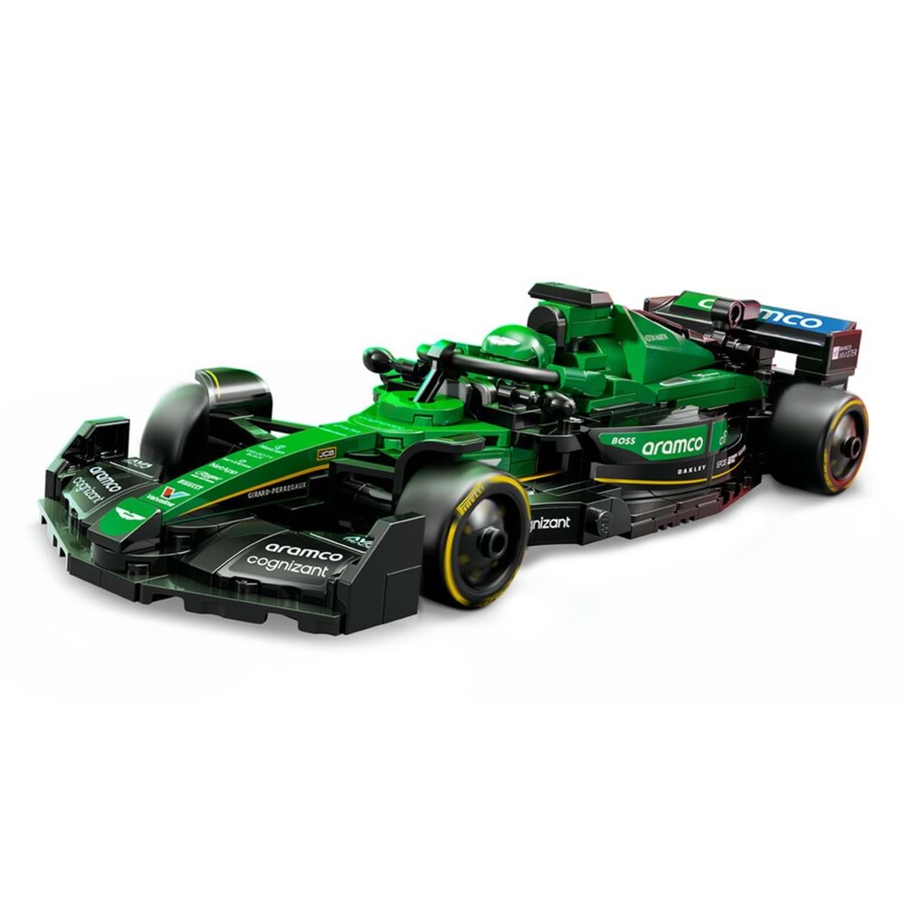 LEGO-77245 Speed Champions Aston Martin Aramco F1® AMR24 Yarış Arabası