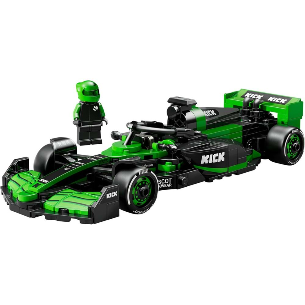 LEGO-77247 Speed Champions KICK Sauber F1® Team C44 Yarış Arabası